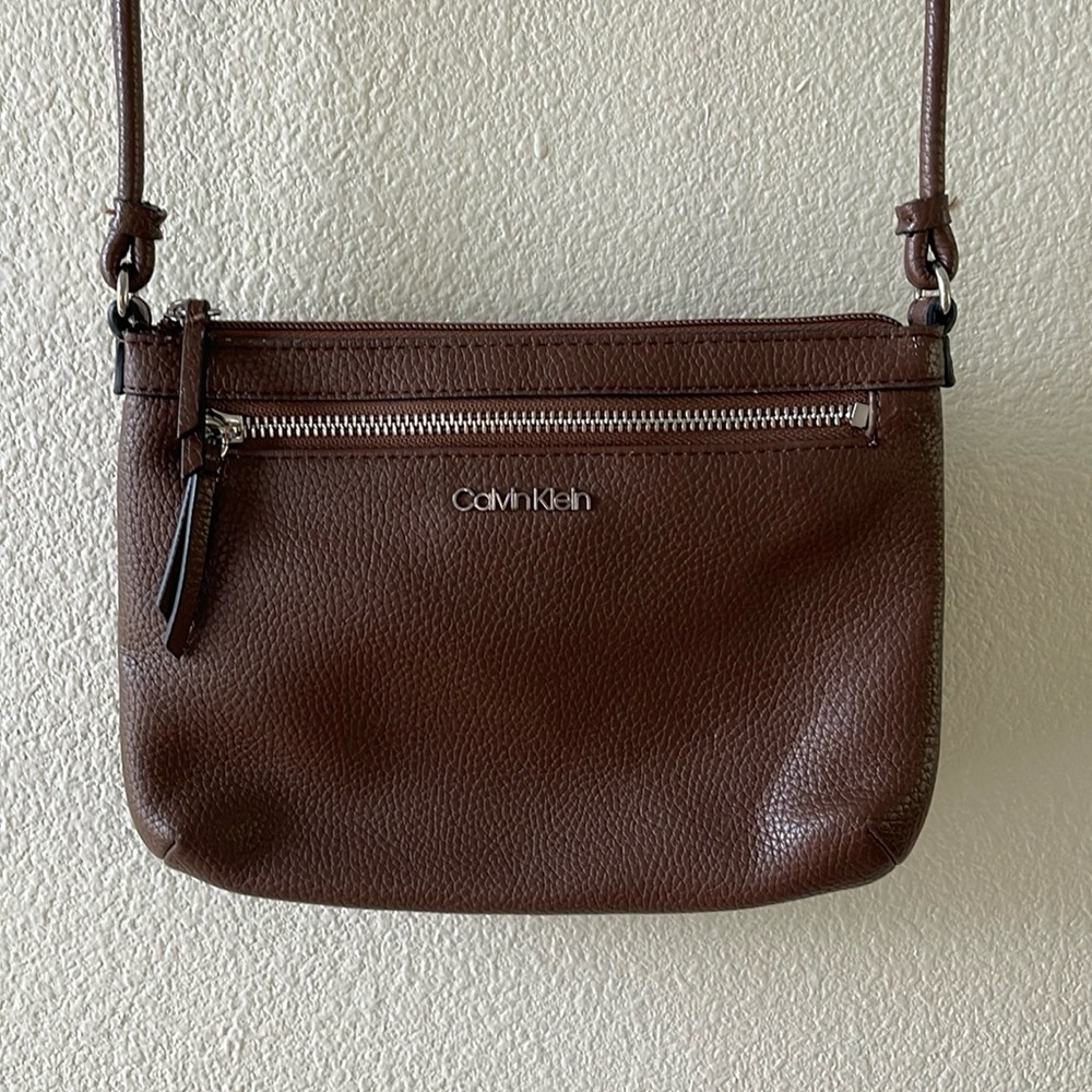 Calvin Klein Brown Crossbody Bag